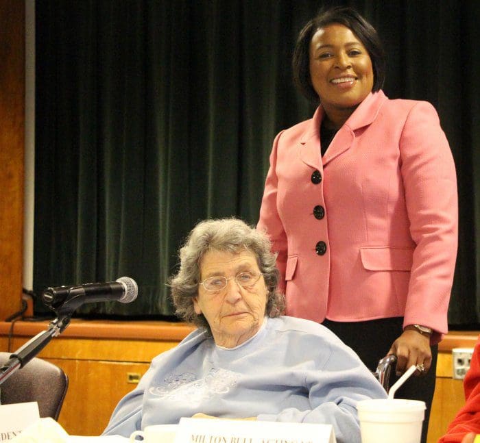 Mayor Lovely Warren Visits St. John's Home