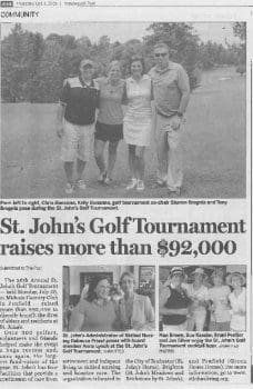 St. John's golf newspaper