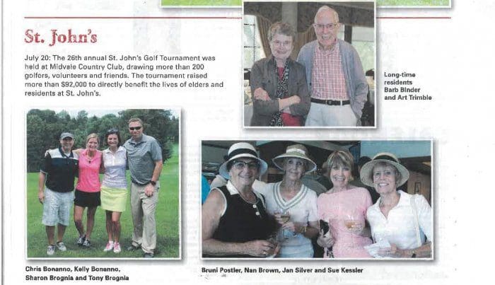 St. John's golf newspaper