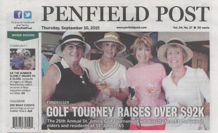 St. John's golf newspaper